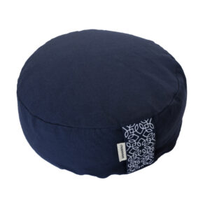 Rond meditatiekussen - XL - Marineblauw