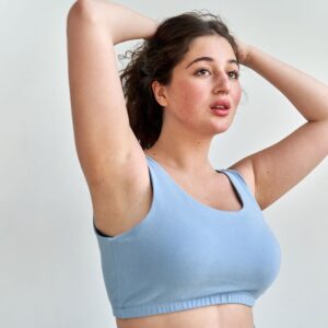 Yoga beha - Lichtblauw - XL