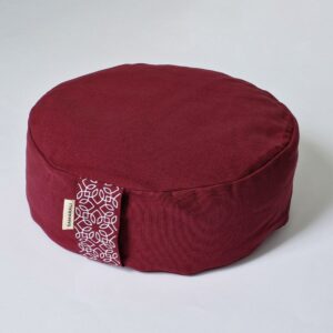 Rond meditatiekussen - XL - Rood