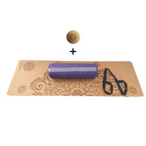 Yin yoga set - Maan - Paars