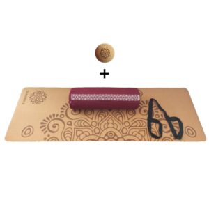 Yin yoga set - Maan - Rood