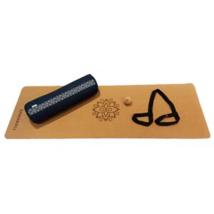 Yin yoga set - Klassiek - Marineblauw