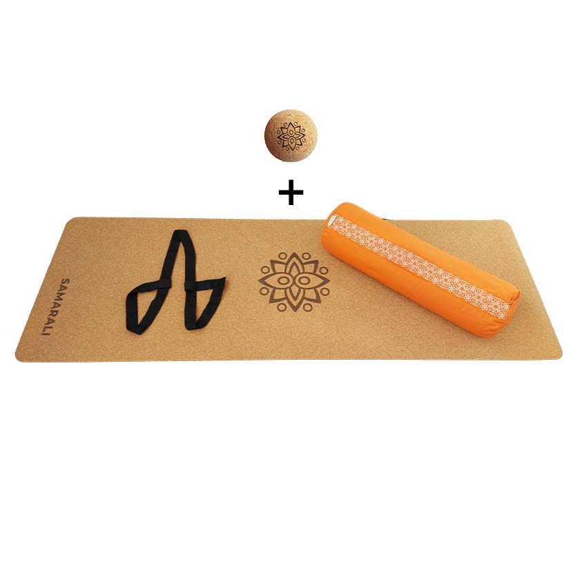 Yin yoga set - Klassiek - Oranje