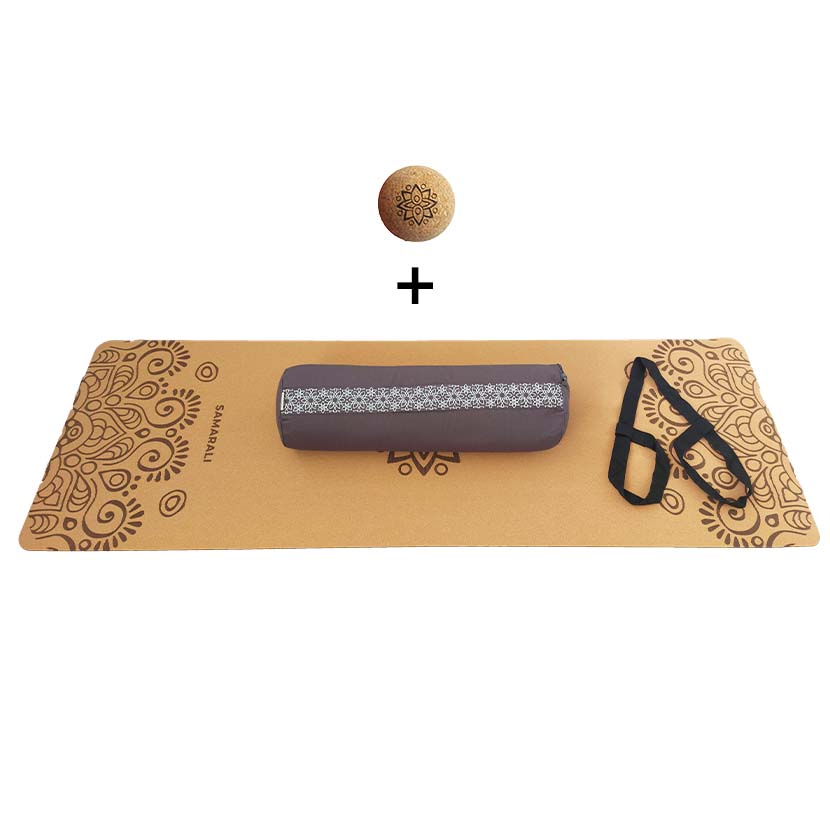Yin yoga set - Zon - Grijs