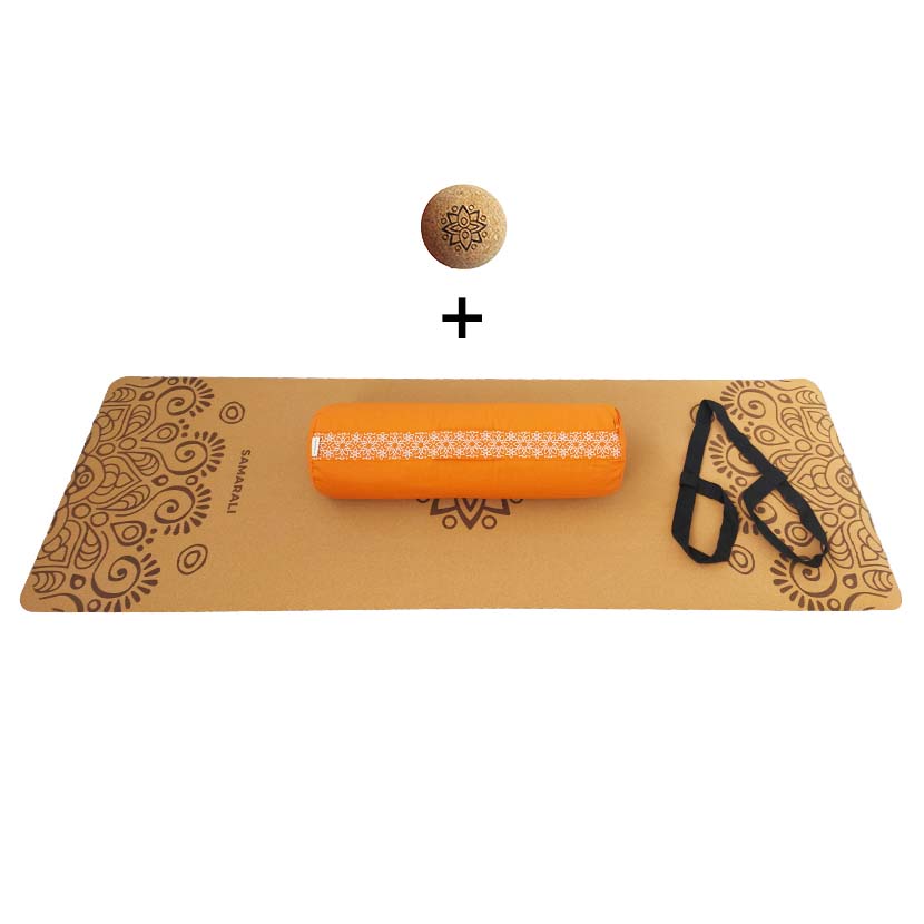 Yin yoga set - Zon - Oranje