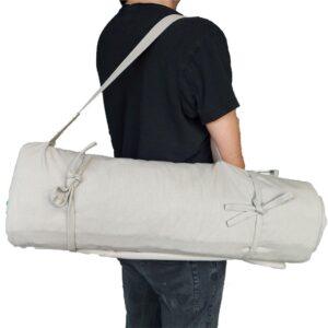 Katoenen yogamat - Grijs kasteel